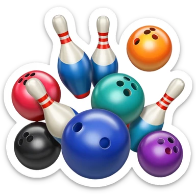bowlingRolling Balls sticker
