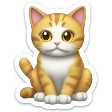 tactic cat sticker