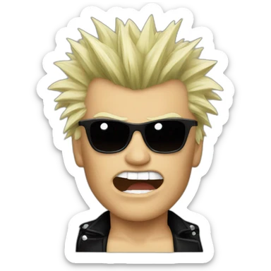 Billy Idol sticker