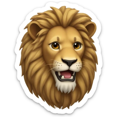 Lion palabra mala sticker