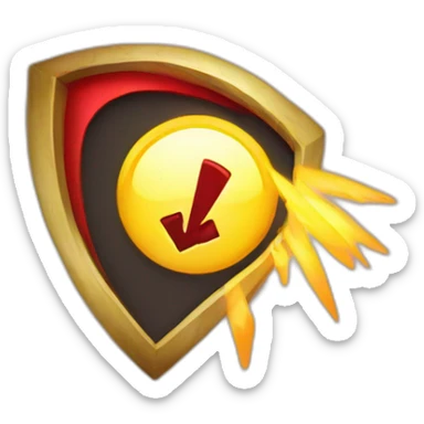 RAYO DE LUZ CON LOGO sticker