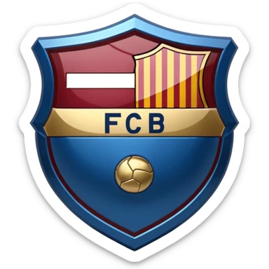 Escudo del fc Barcelona sticker