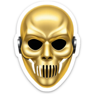 trofeu ghostface sticker