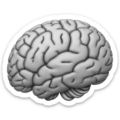 Brains emoji sticker