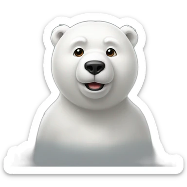 Ours polaire sticker