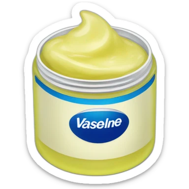 Vaseline sticker