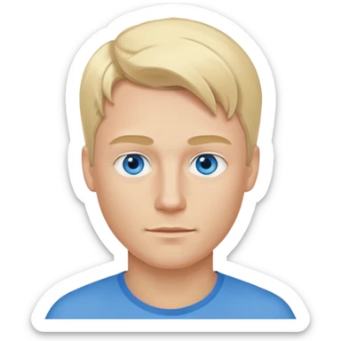 Scandinavic man sticker