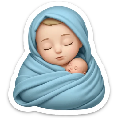 Neonata appena nata sticker