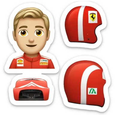 Formula 1 Ferrari  sticker