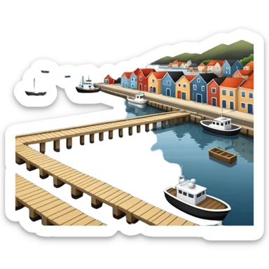 Sea Port area sticker