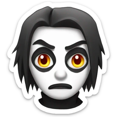 emo vampire  sticker