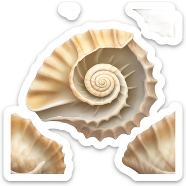 I want a sea shell pik  sticker