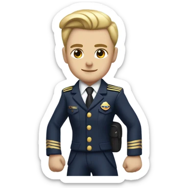 Airline Pilot Thor sticker
