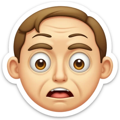 farting face sticker