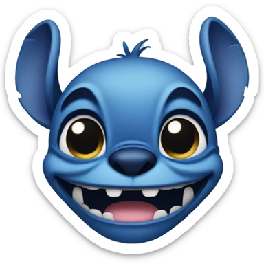 Stitch sticker
