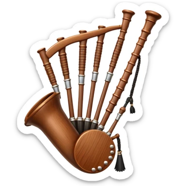 Bagpipes sticker