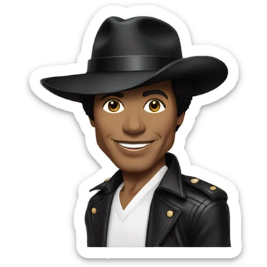 Mickael jackson en short sticker