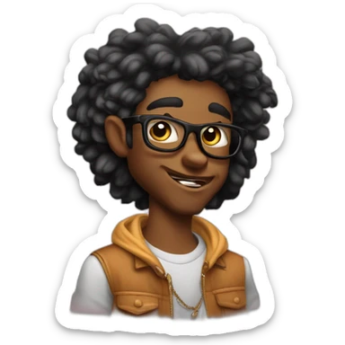 bambi friday night funkin’ vs dave and bambi sticker