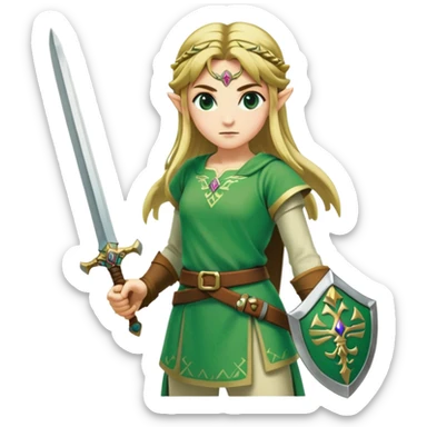 Zelda sticker