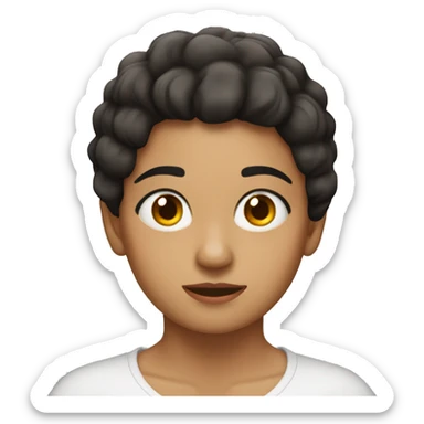 Morena, lacia durmiendo  sticker