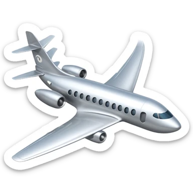 Airplane sticker