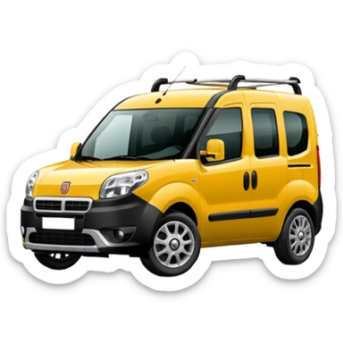 Fiat doblo sağ ön farı sticker