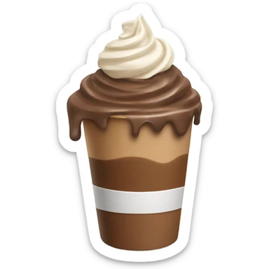 mocha mousse sticker