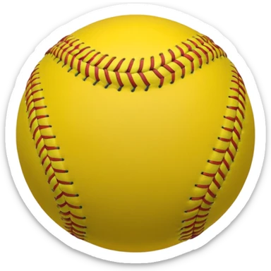 softball sticker
