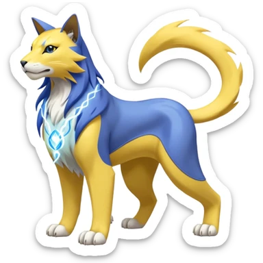 Raikou-Pokémon (full body) sticker