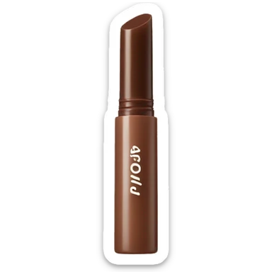 Brown lip gloss product  sticker