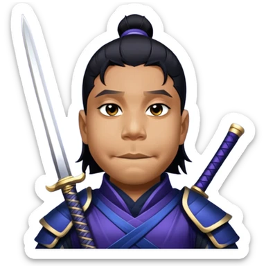Mystic Samurai sticker