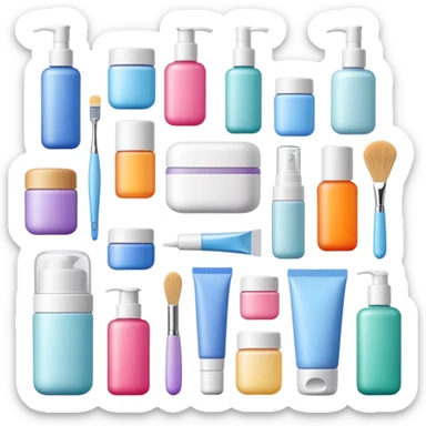 skin care Kit sticker