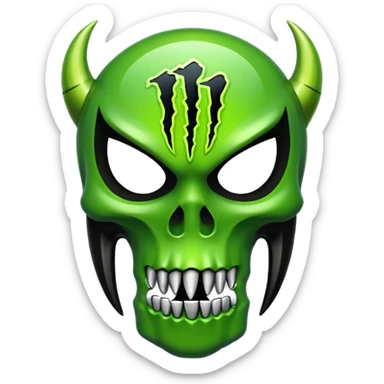 Monster energy logo sticker