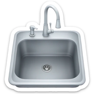 kitchen sink sticker