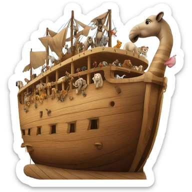 Noah’s ark  sticker
