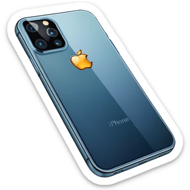back side of iphone 17 pro pixel sticker