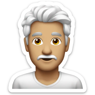 ayran ve poğaasadaça yiyen adam sticker