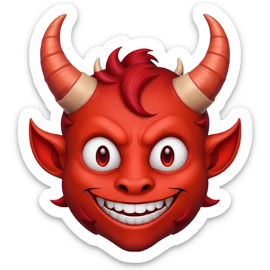 Devil sticker