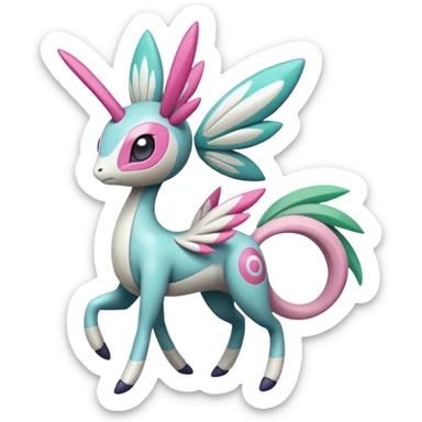 Mezprit-Meloetta-Palkia-Pokémon, full body sticker