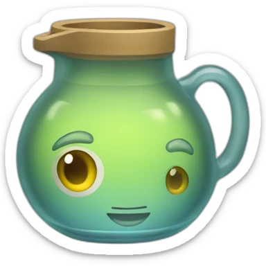 Jarra de agua sticker