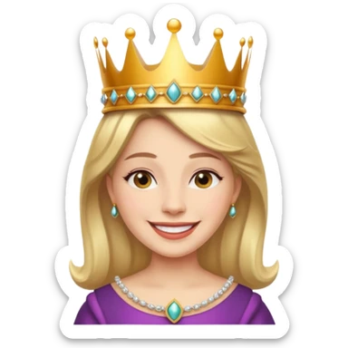 Queen Lillian sticker