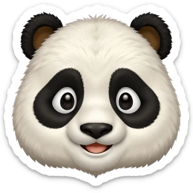 Po from the Kung Fu Panda movie sticker