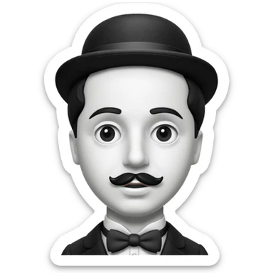 charlie chaplin sticker