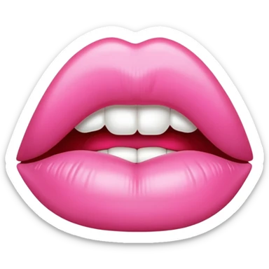 Pink Kiss sticker