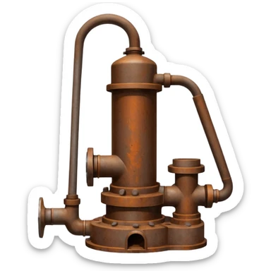 well water pump sticker