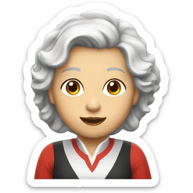 Gran jugadora de billar  sticker