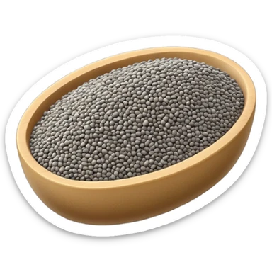 Chia seeds sticker