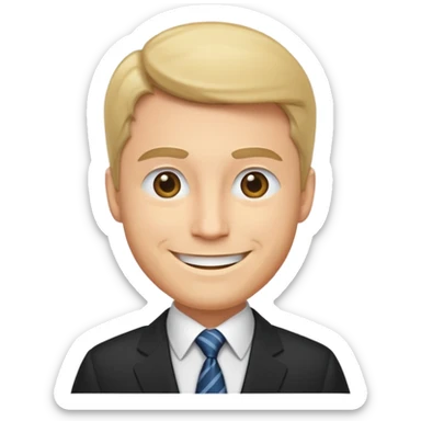 Mr. businessman sticker