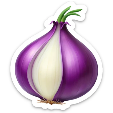 Onion shallots  sticker