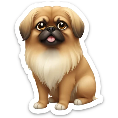 pekinese sticker